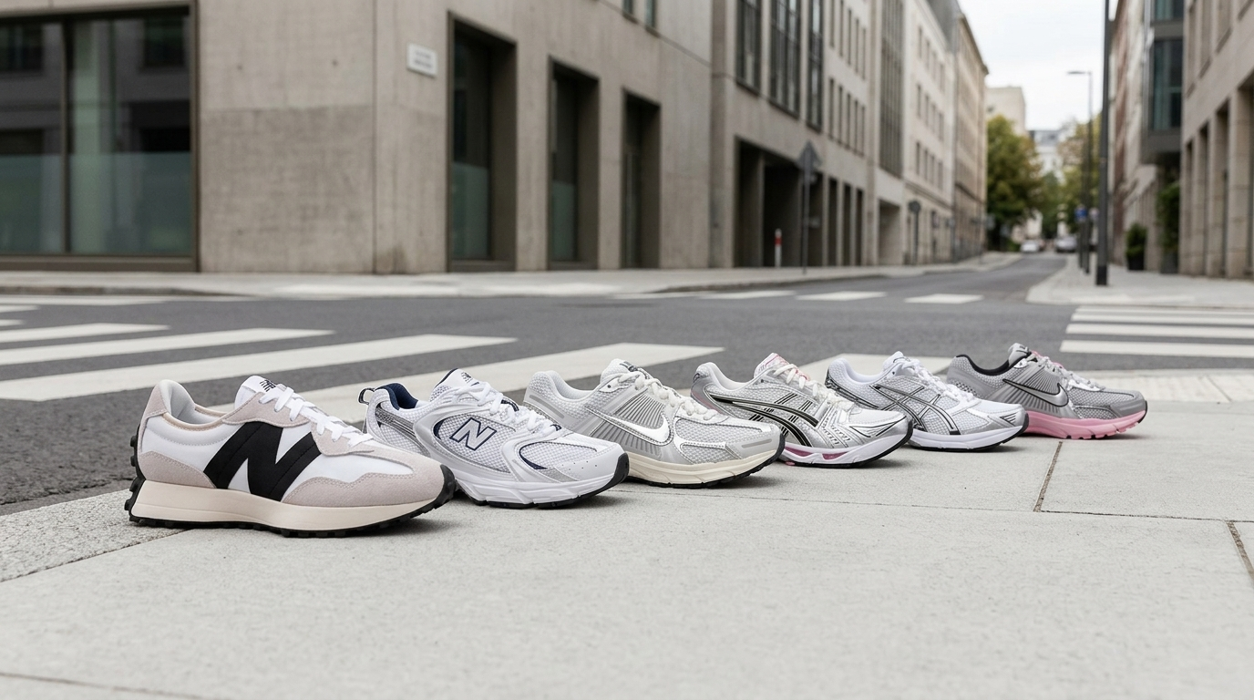 The Best Retro Running Sneakers to Make Basic Outfits Look More Styled