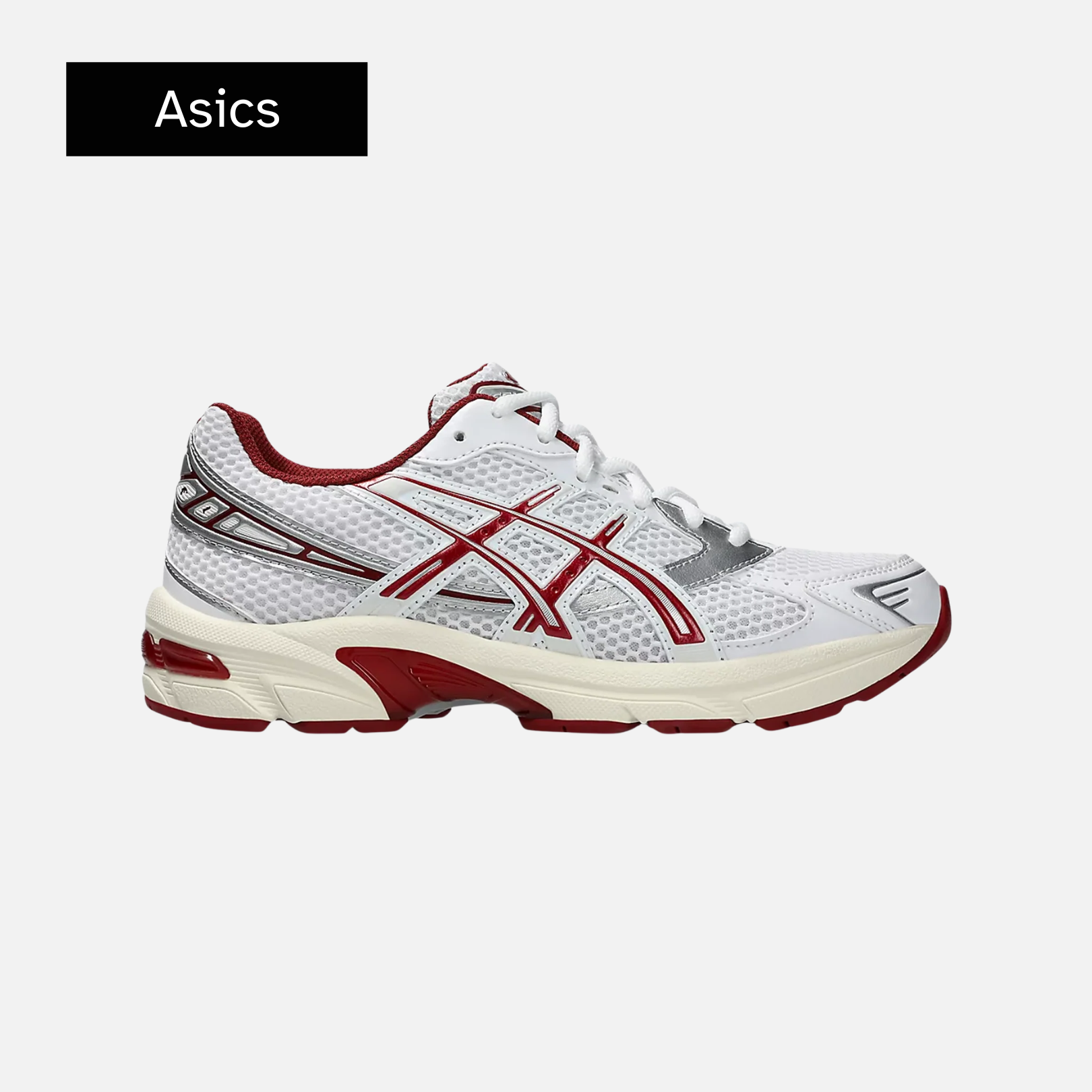 Asics Wmns Gel 1130 'White Red Dahlia'