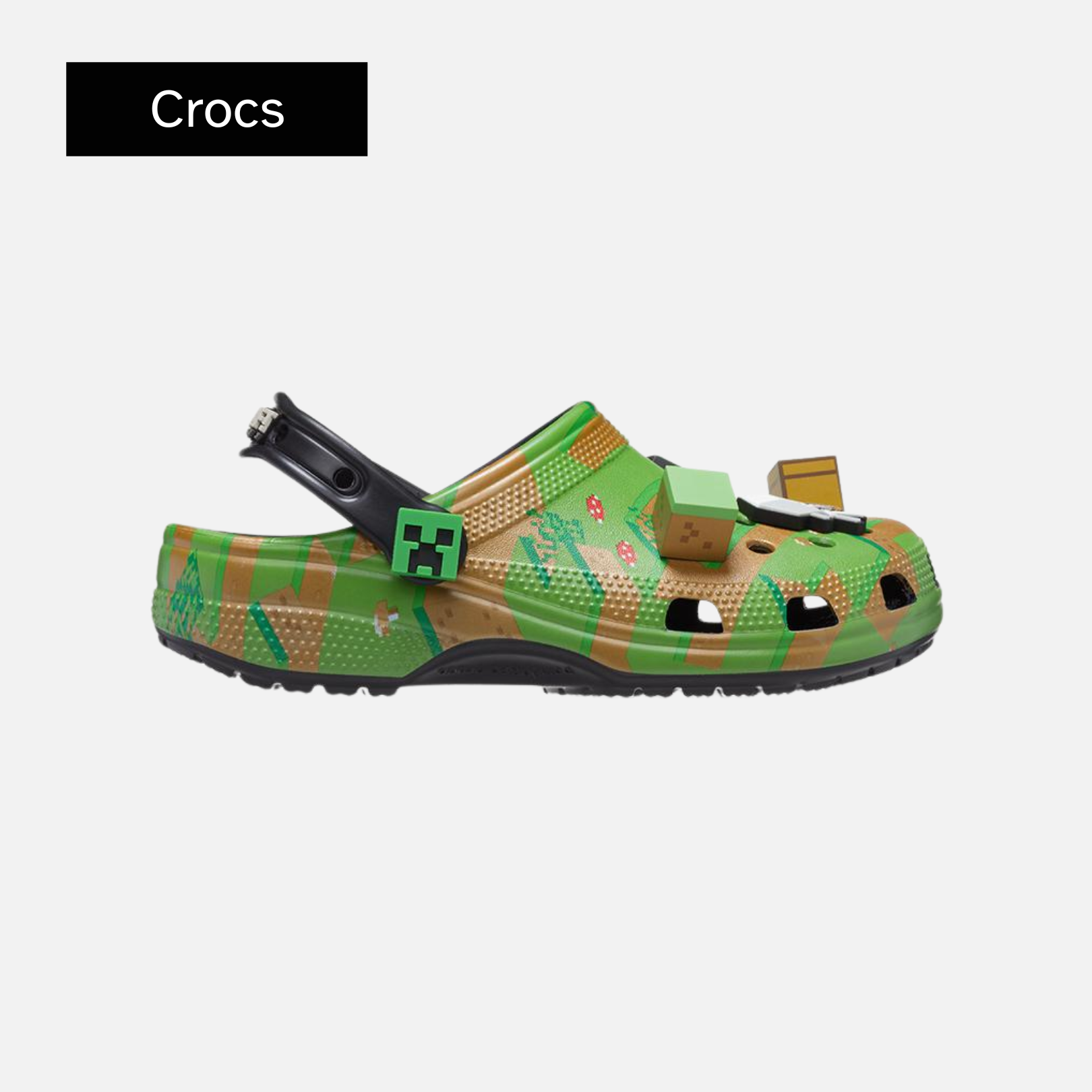 Minecraft x Crocs Classic Clog 'Grass Block'