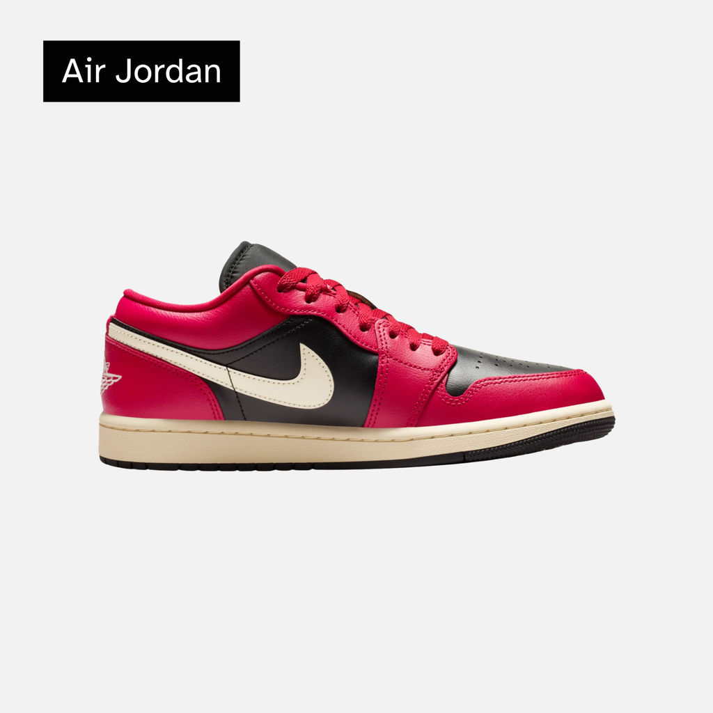 Wmns Air Jordan 1 Low 'Mystic Hibiscus Black''