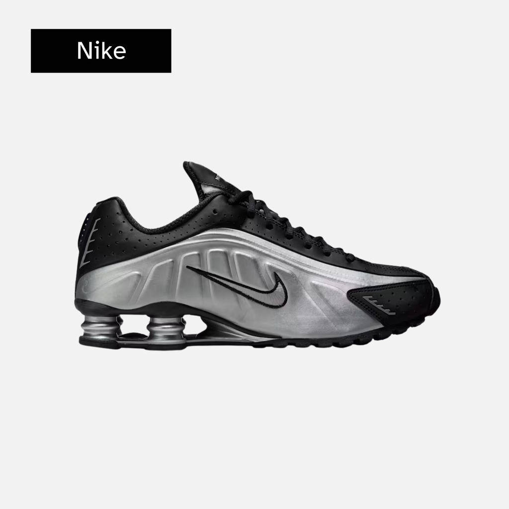 Nike Shox R4 'Metallic Silver Black'