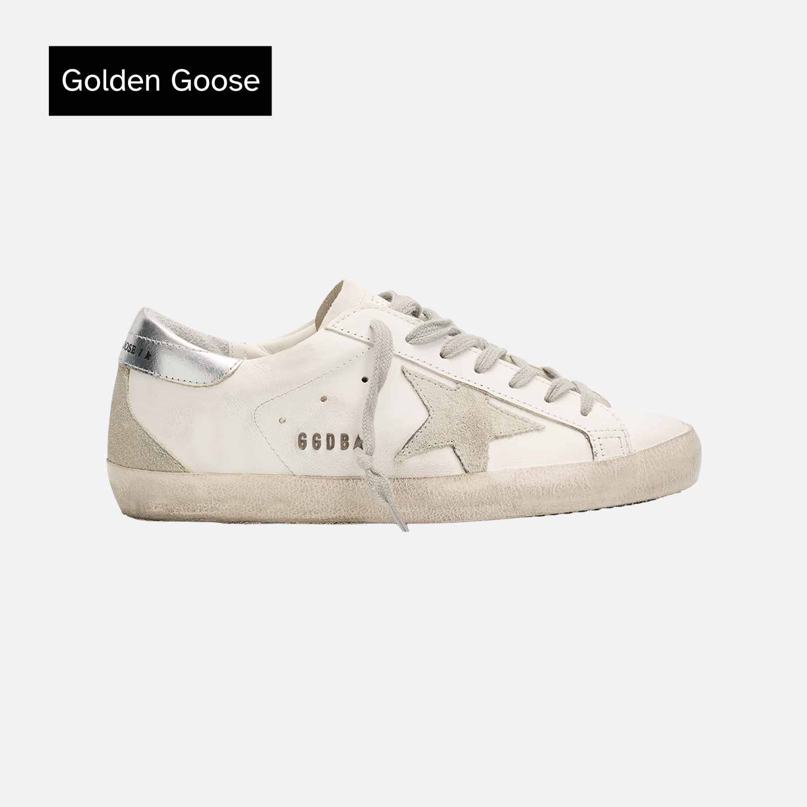 Golden Goose Superstar 'White Silver'