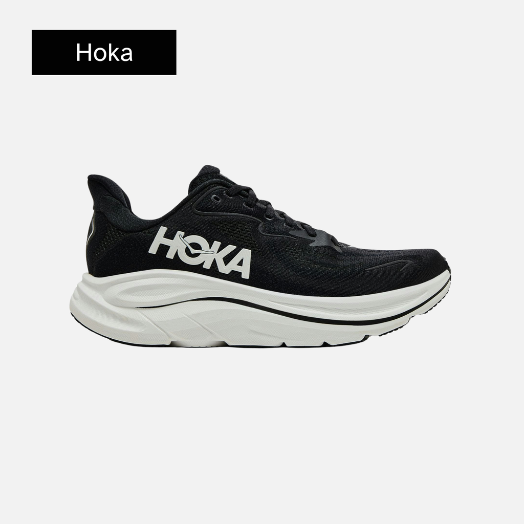 HOKA Bondi 9 'Black White'