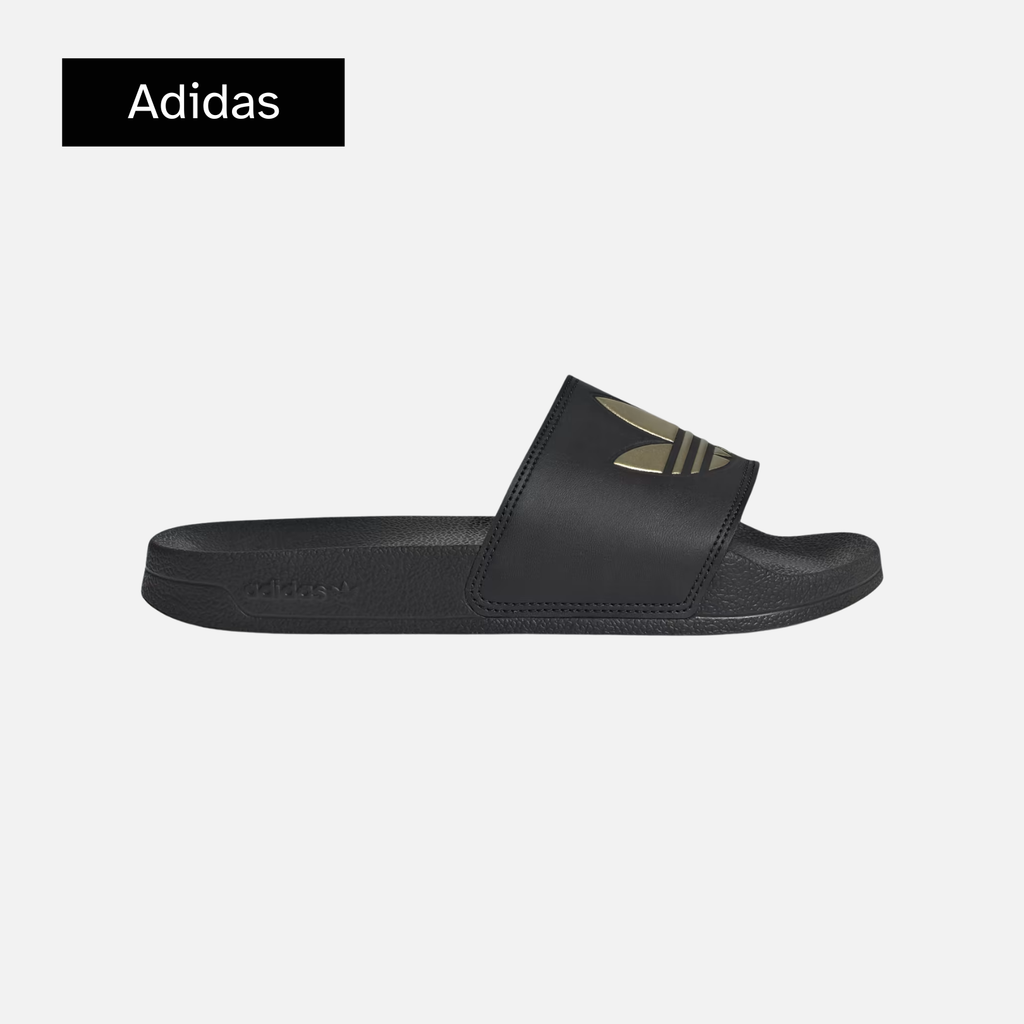 Adidas Wmns Adilette Lite Slide 'Black Matte Gold'