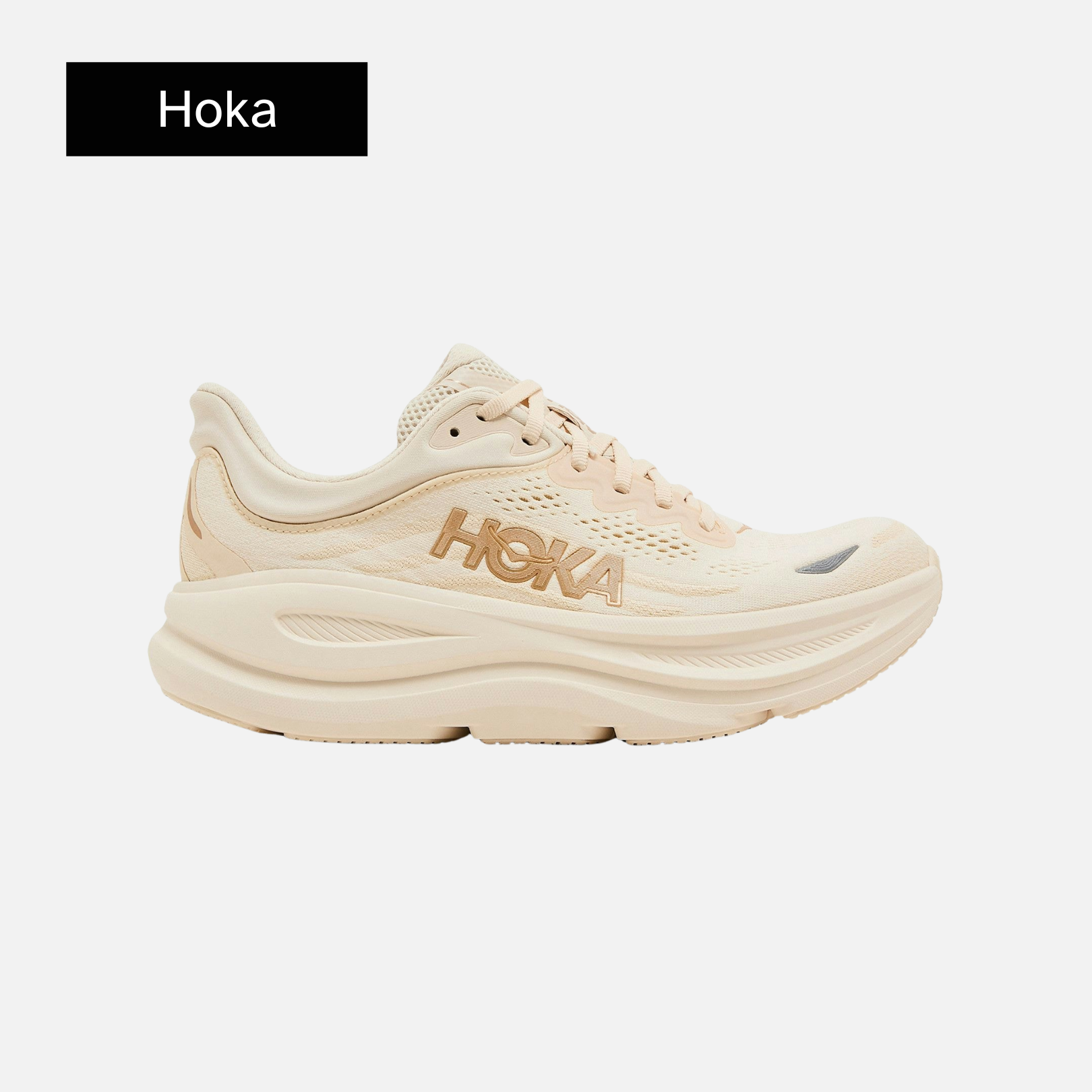 HOKA Wmns Bondi 9 'Vanilla Birch'