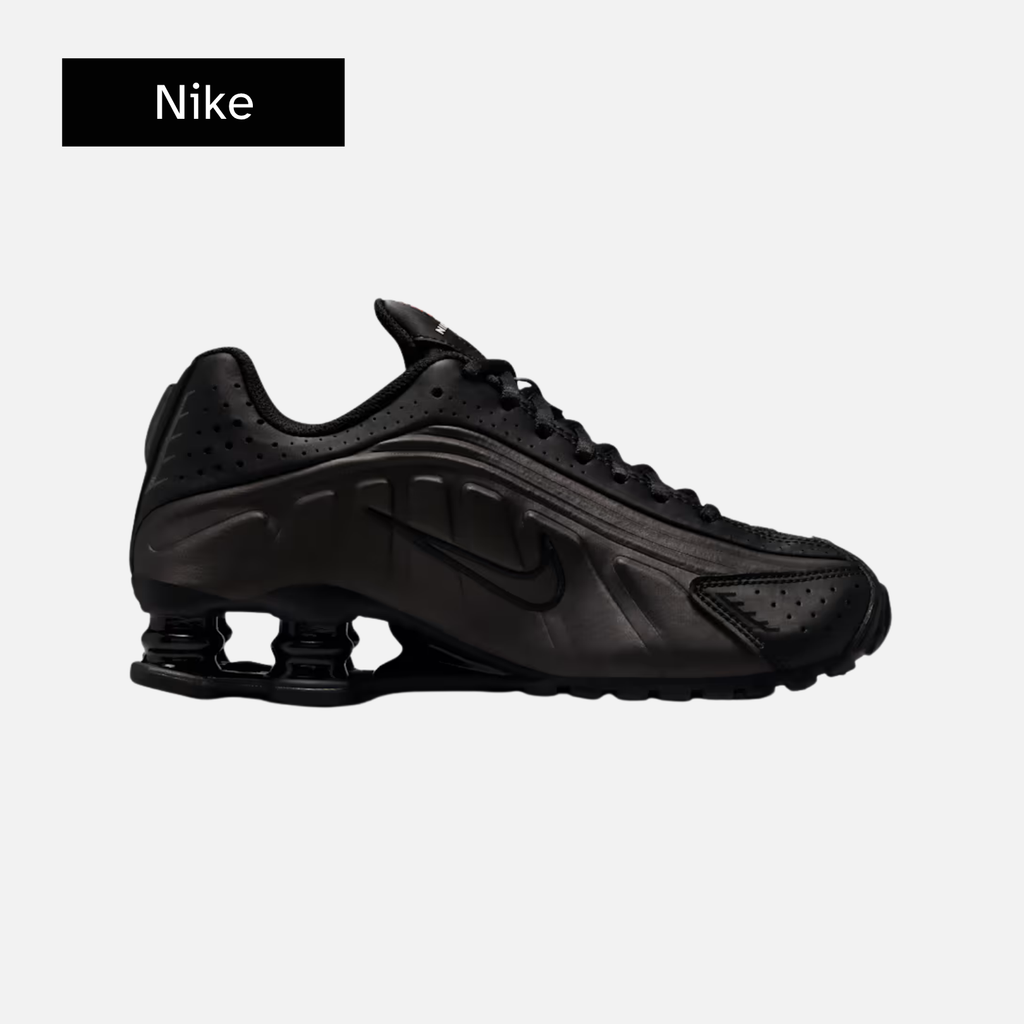 Nike Shox R4 GS 'Triple Black'