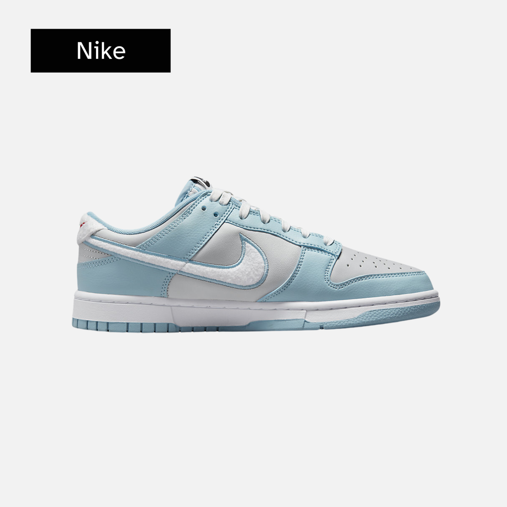 Dunk Low 'Fleece Swoosh - Light Blue'