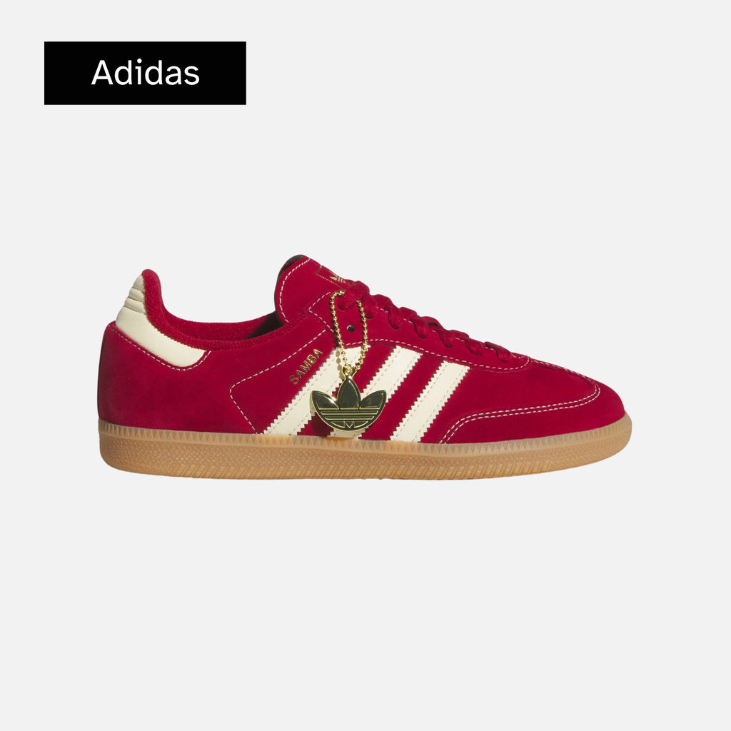 Adidas Samba Red Gold Wmns