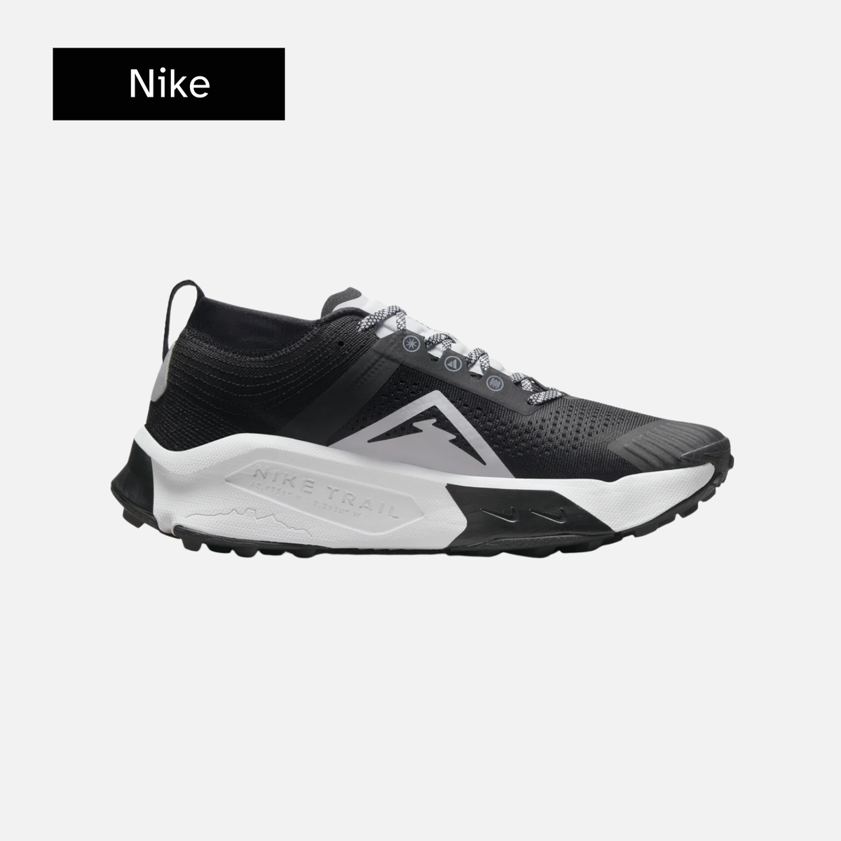 Nike ZoomX Zegama Trail 'Black White'