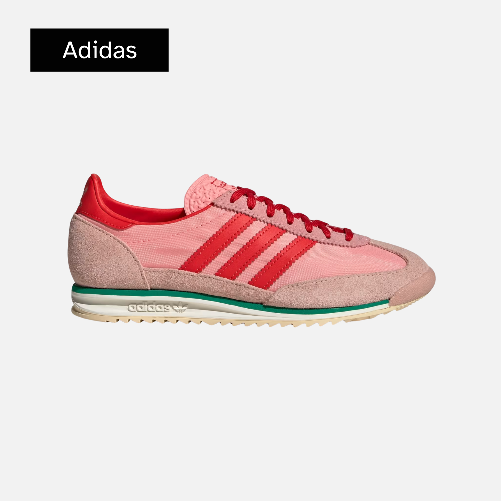 adidas SL72 Wmns OG 'Semi Pink Spark Red'