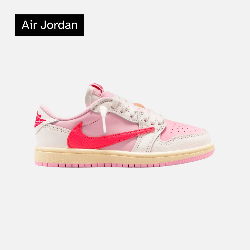 Travis Scott x Air Jordan 1 Retro Low OG PS 'Sail Tropical Pink'