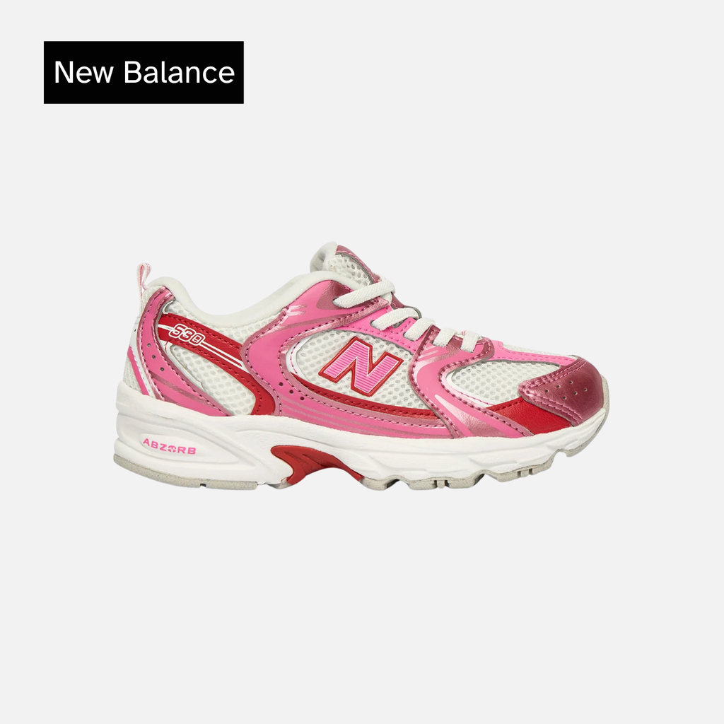New Balance 530 Lace Pink Satin Shadow Red GS