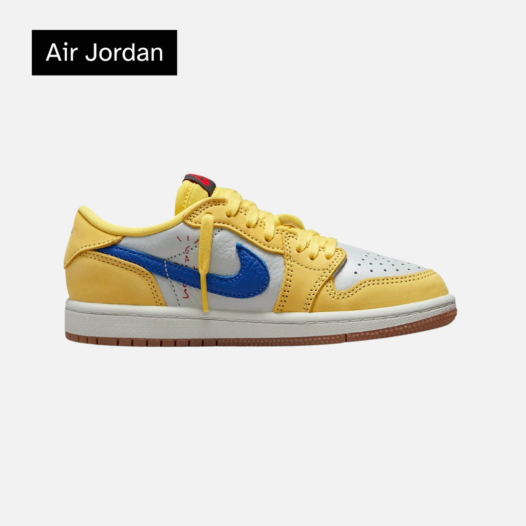 Travis Scott x Air Jordan 1 Retro Low OG SP PS 'Canary'