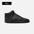 Nike Court Vision Mid Next Nature 'Triple Black'