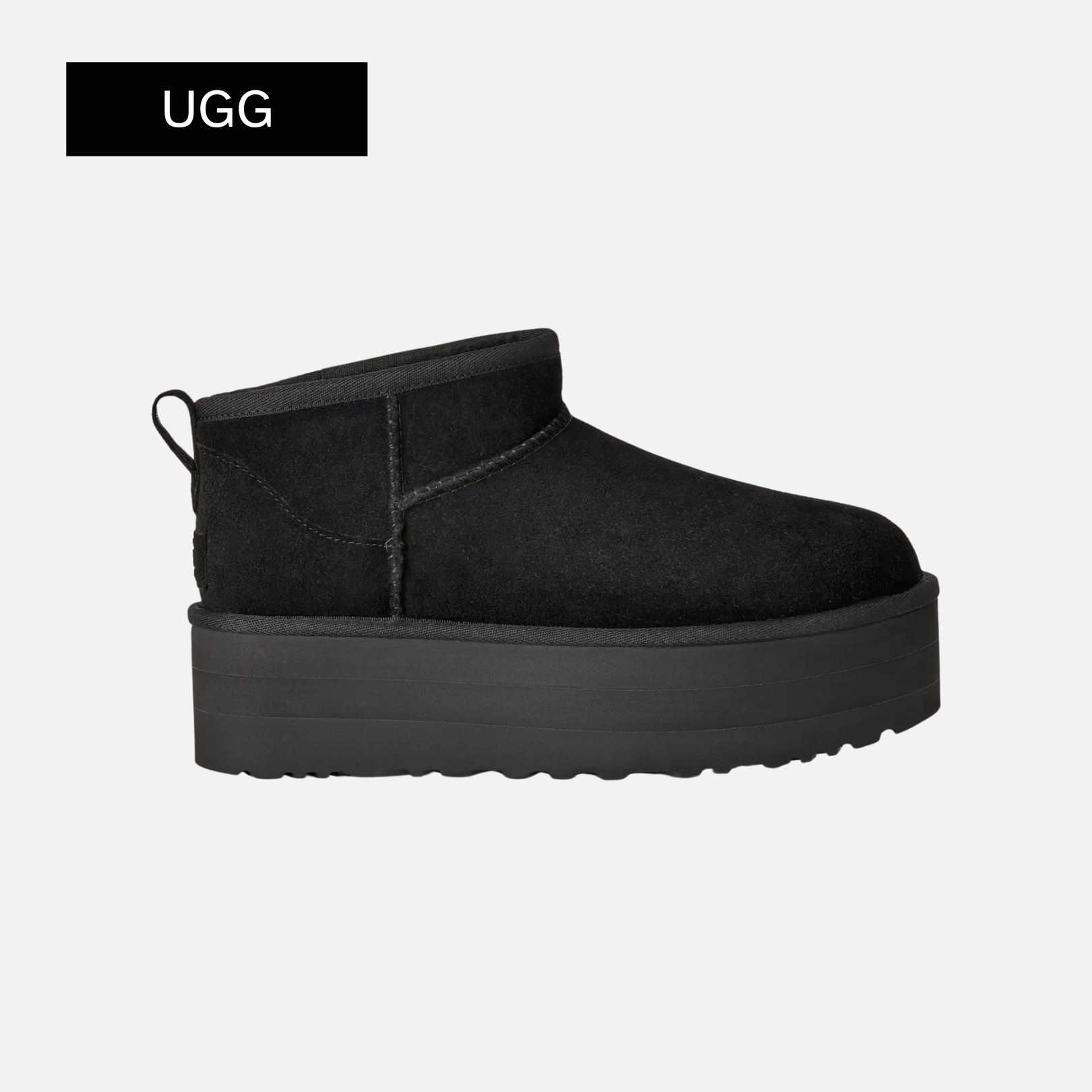 UGG Wmns Classic Ultra Mini Platform Boot 'Black'