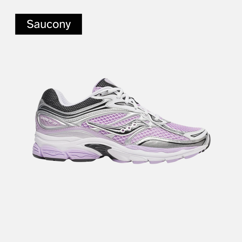 Saucony PROGRID OMNI 9 LILAC / SILVER
