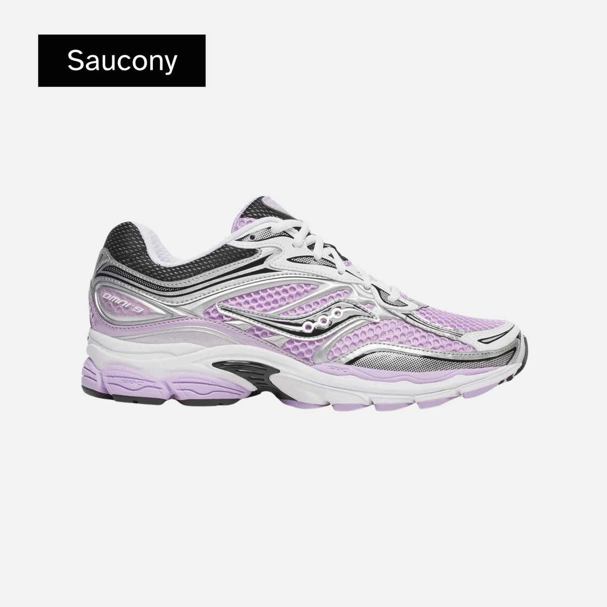 Saucony PROGRID OMNI 9 LILAC / SILVER