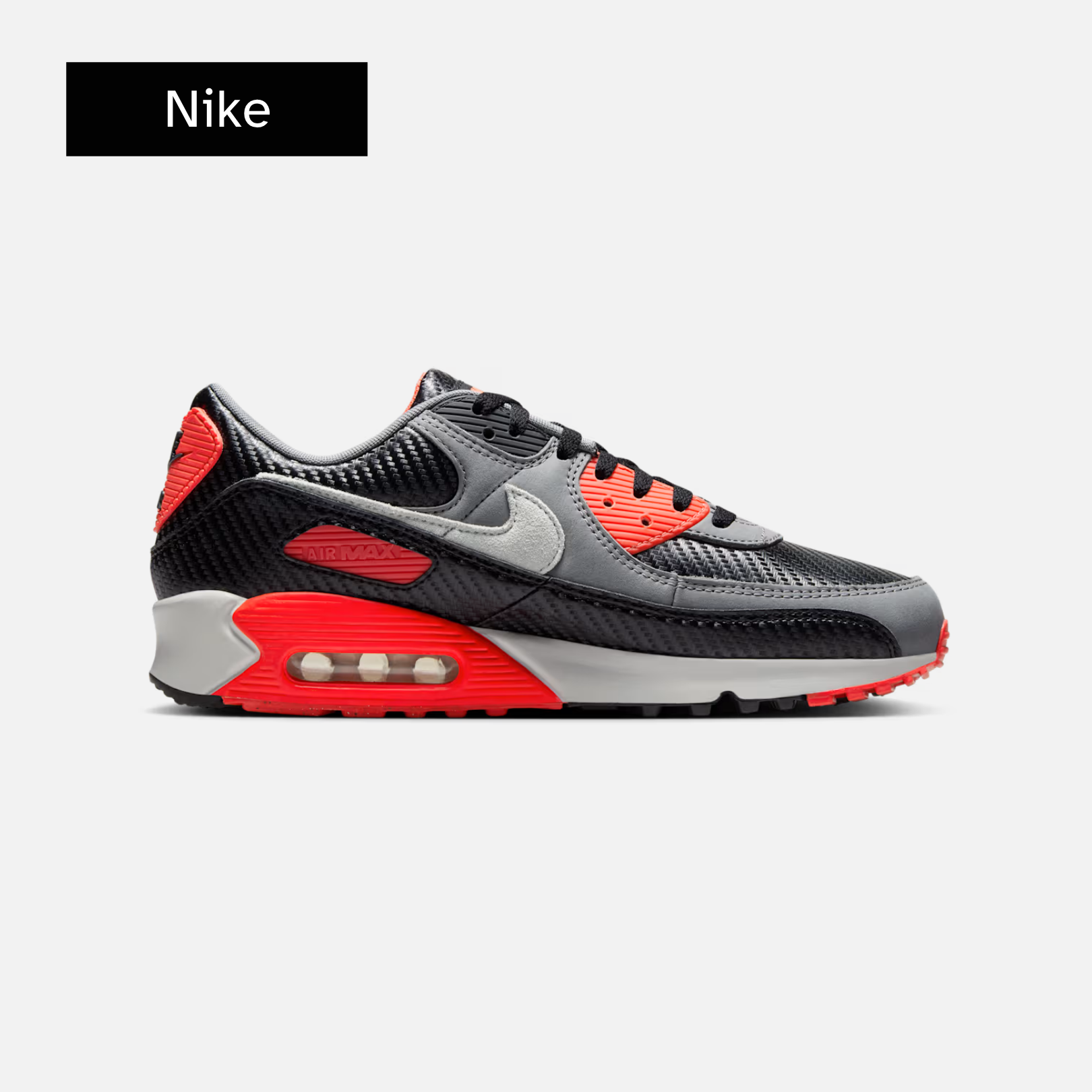 Nike Air Max 90 Premium 'Carbon Fiber Infrared'