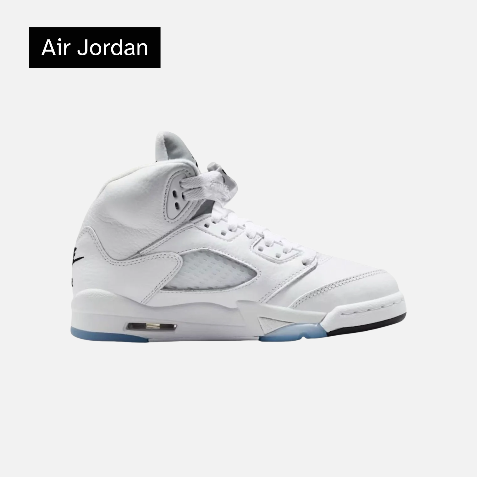 Air Jordan 5 GS 'White Metallic'