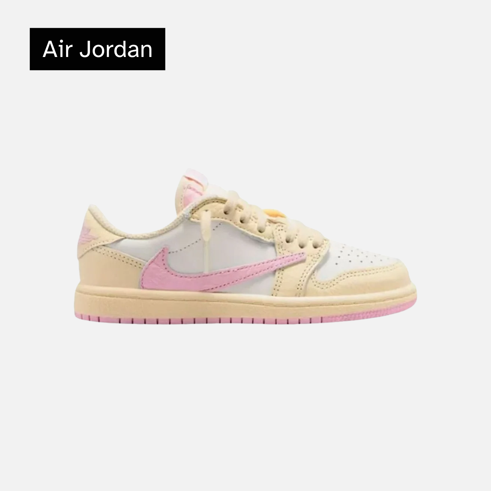 Travis Scott x Air Jordan 1 Low OG SP PS 'Shy Pink'