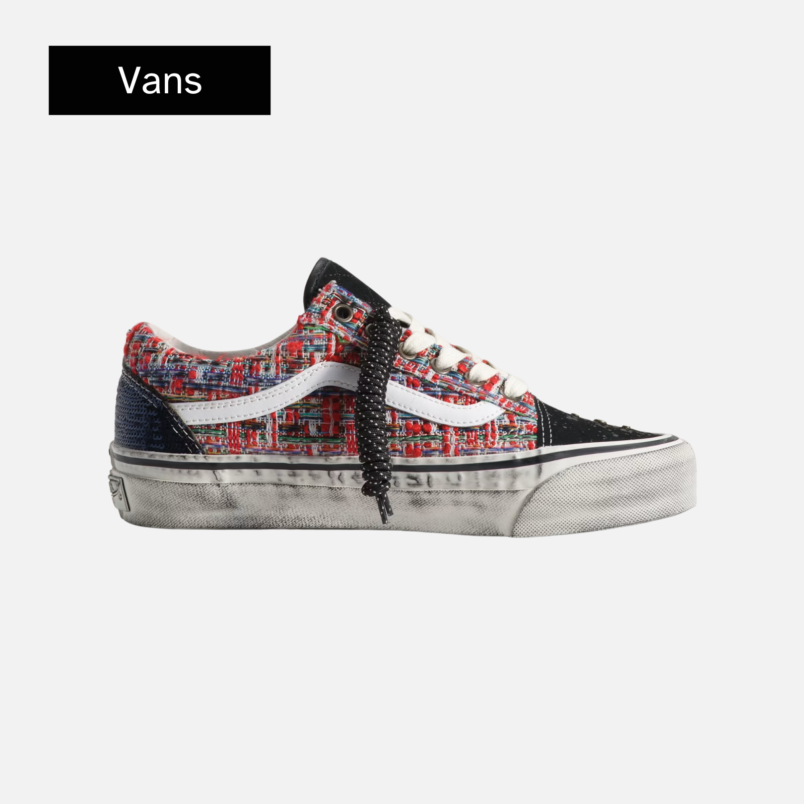 Vans Old Skool Premium Charms 'Red Black'
