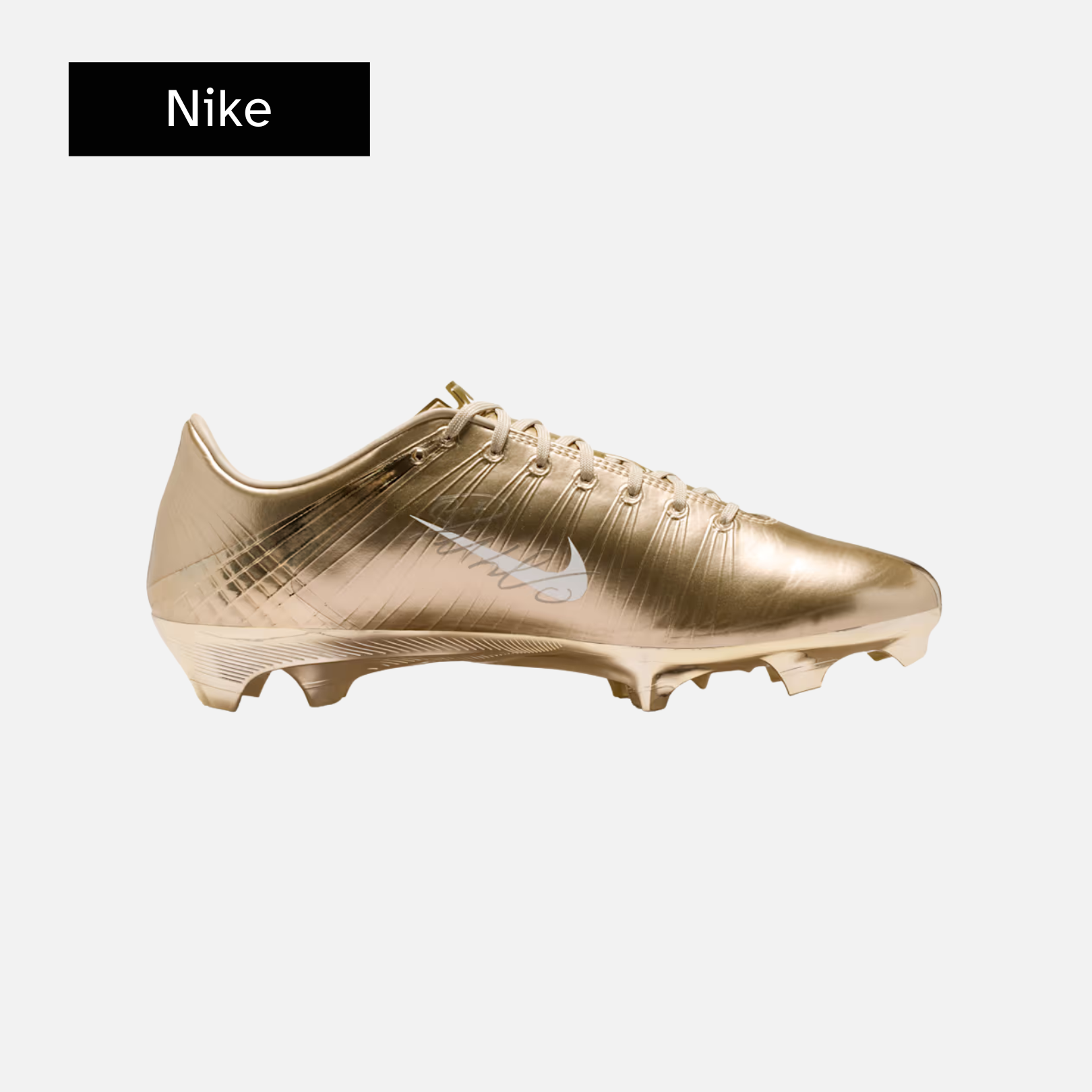 Cristiano Ronaldo x Nike Mercurial Superfly 1 RGN 'Metallic Gold Star'