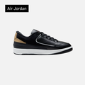 Wmns Air Jordan 2 Retro Low 'Black Metallic Gold'