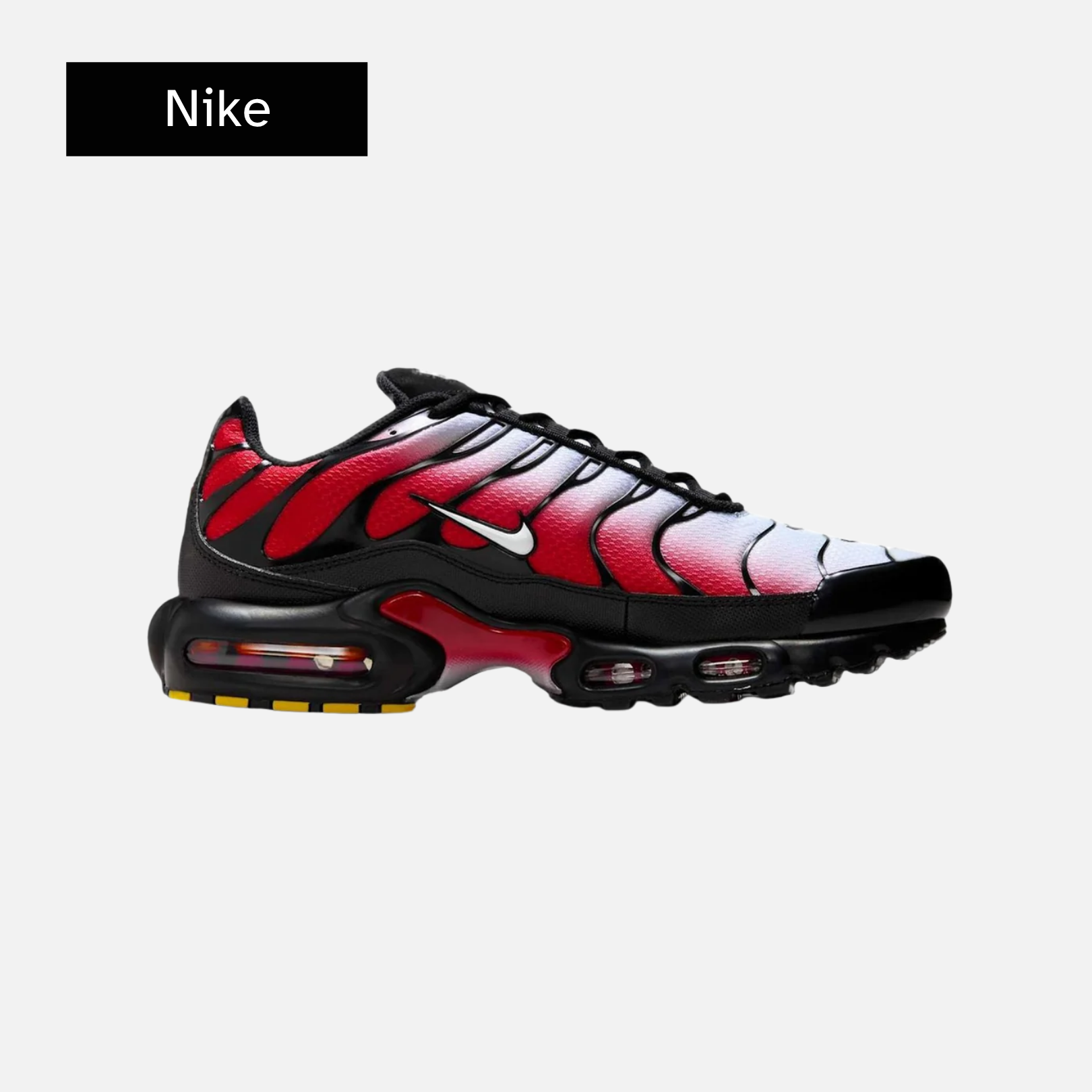 Nike Air Max Plus 'Pure Platinum University Red'