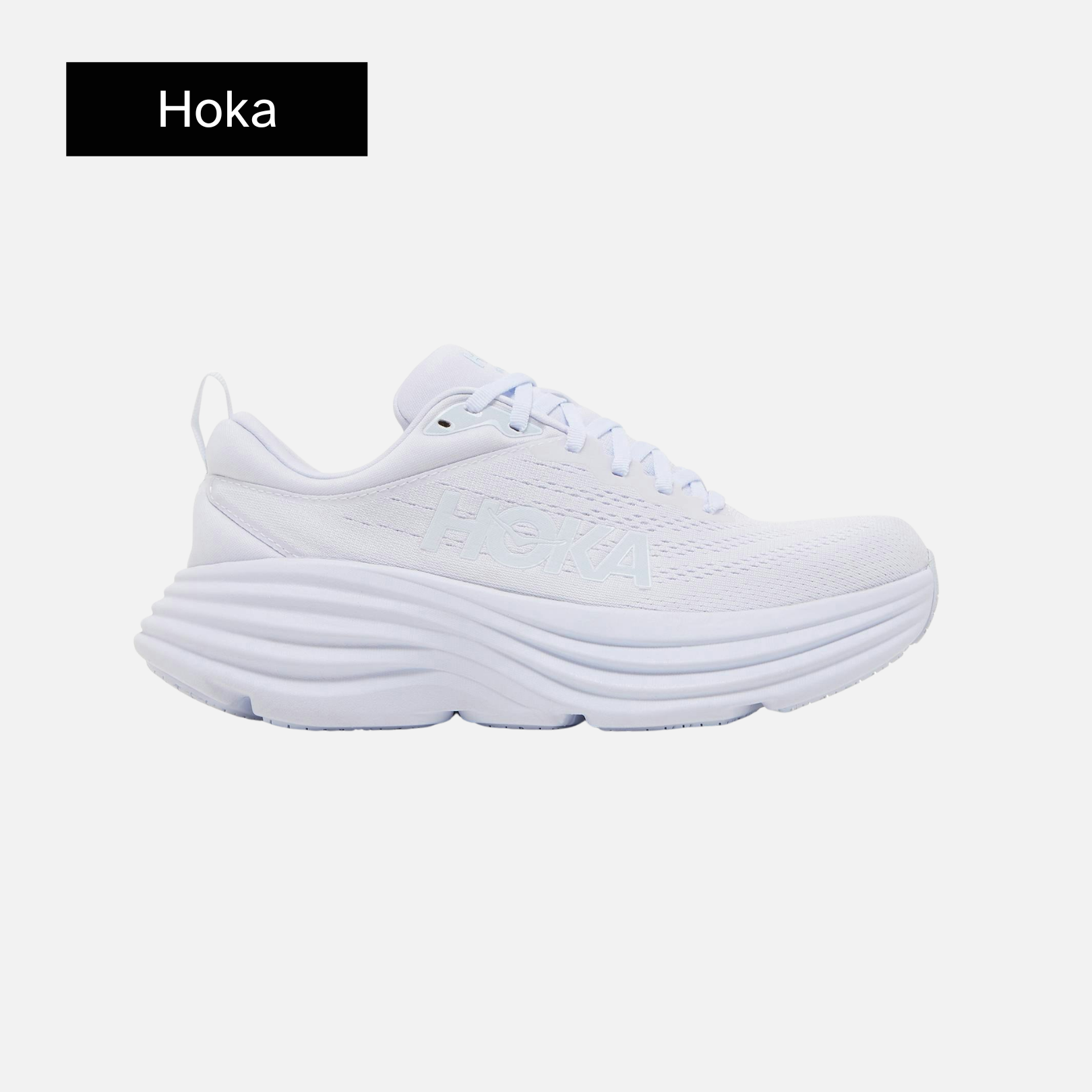 Hoka Bondi 8 Wmns 'White'