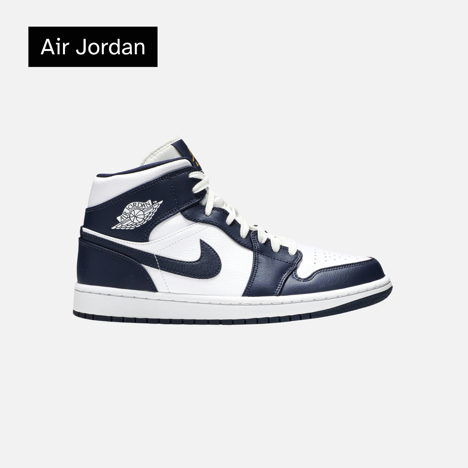Air Jordan 1 Mid 'Obsidian'