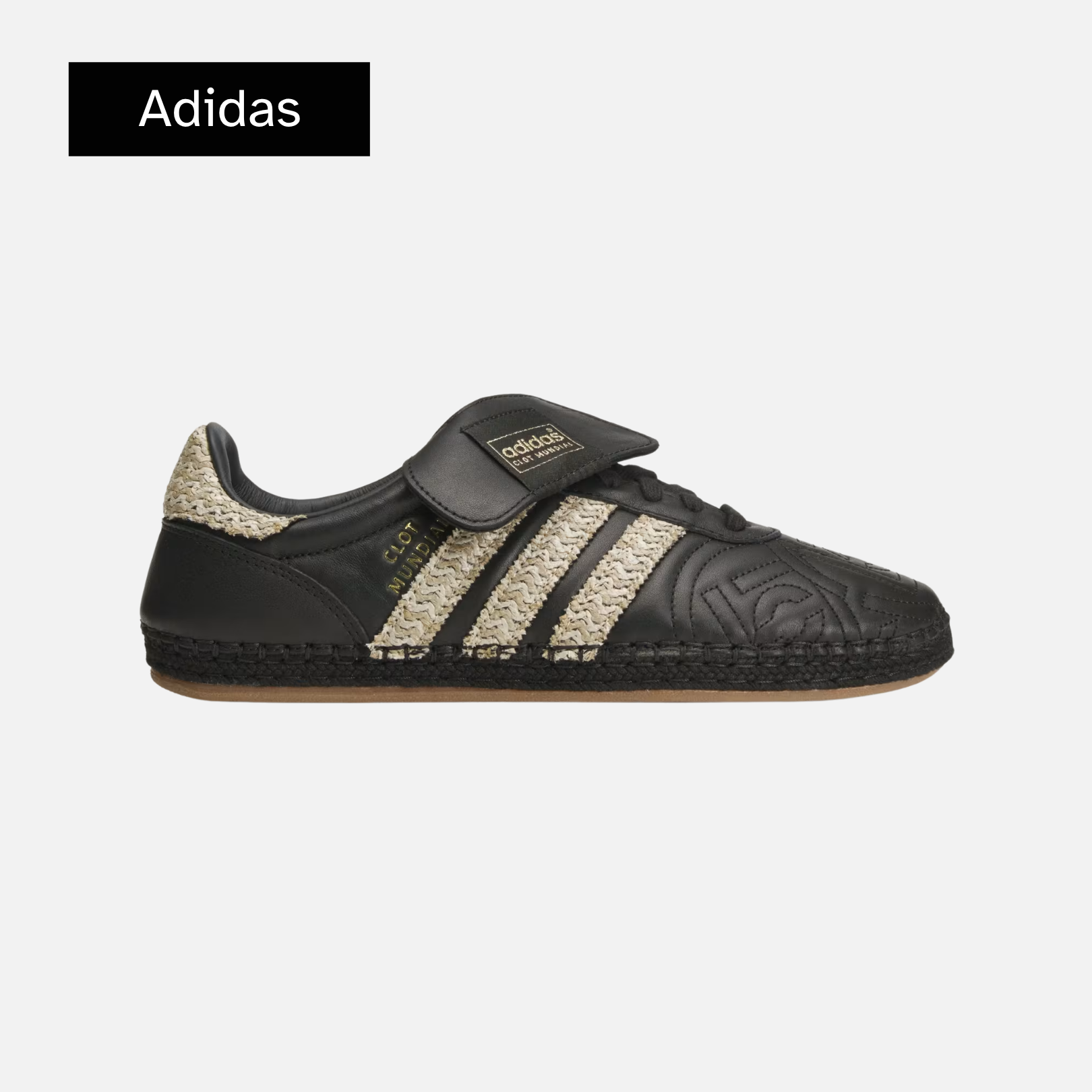 CLOT x adidas Mundial 'Core Black Hemp'
