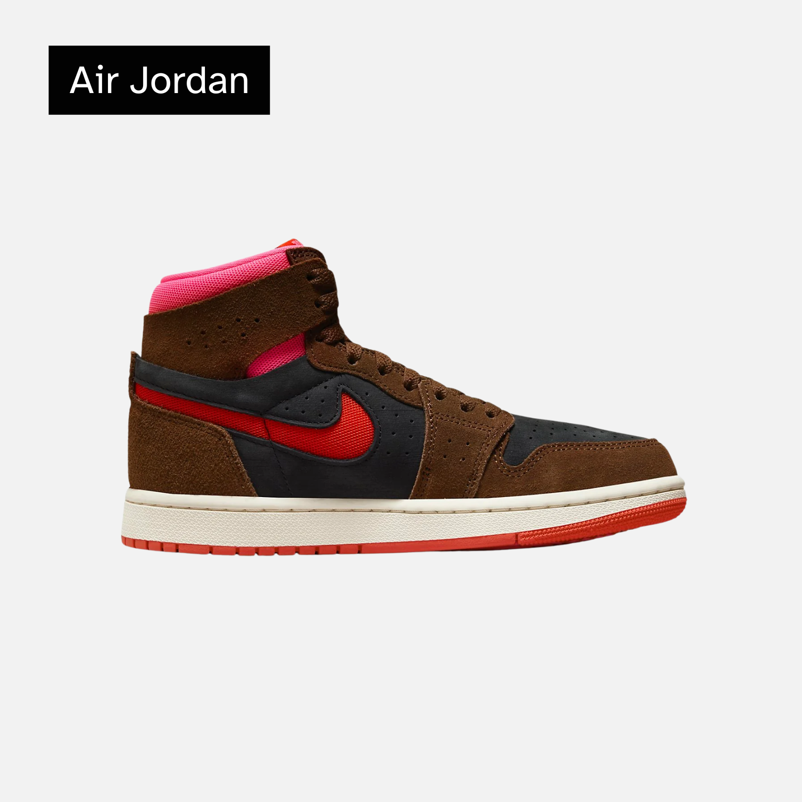 Wmns Air Jordan 1 High Zoom Comfort 2 'Cacao Wow Picante Red'