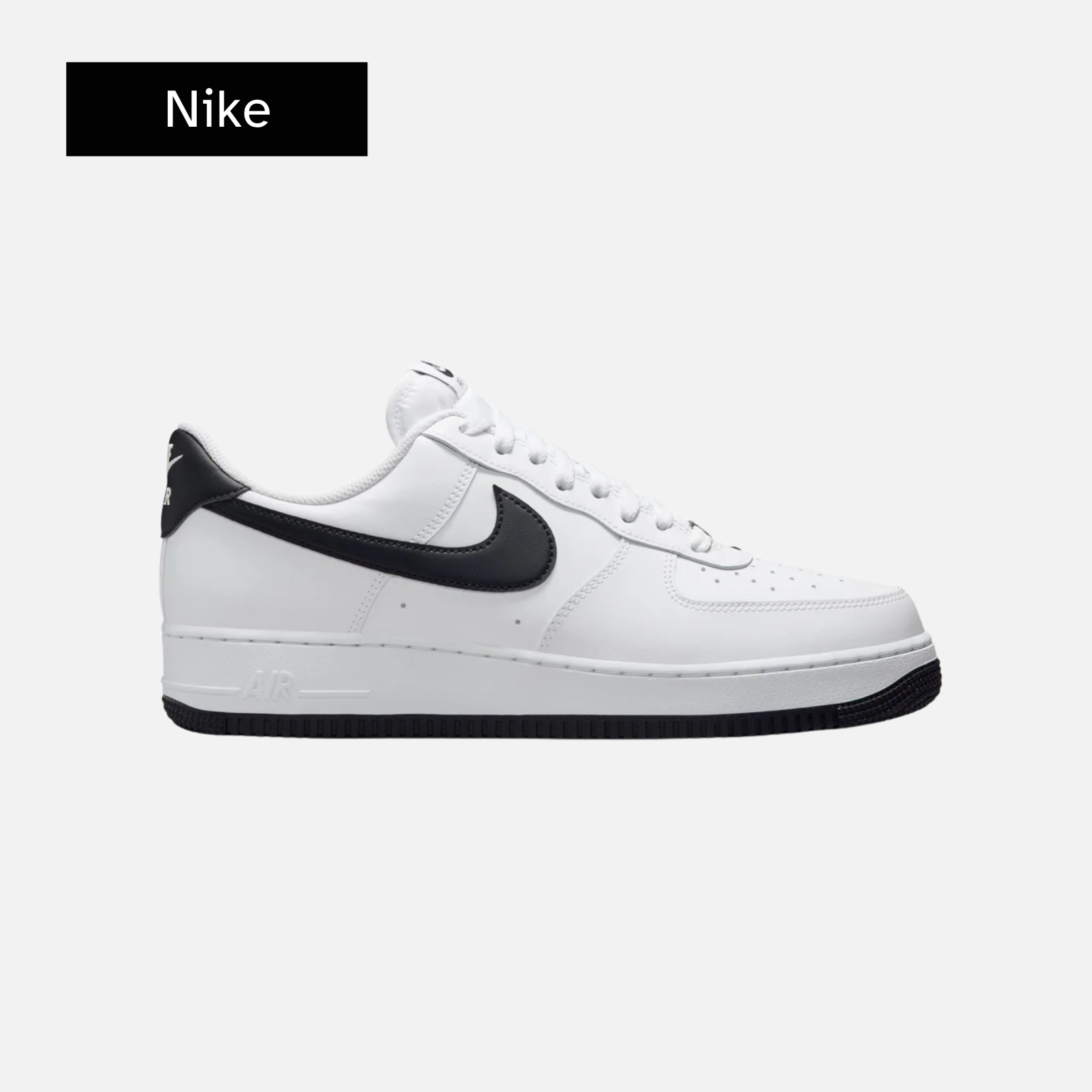 Nike Air Force 1 '07 'White Black Outsole'