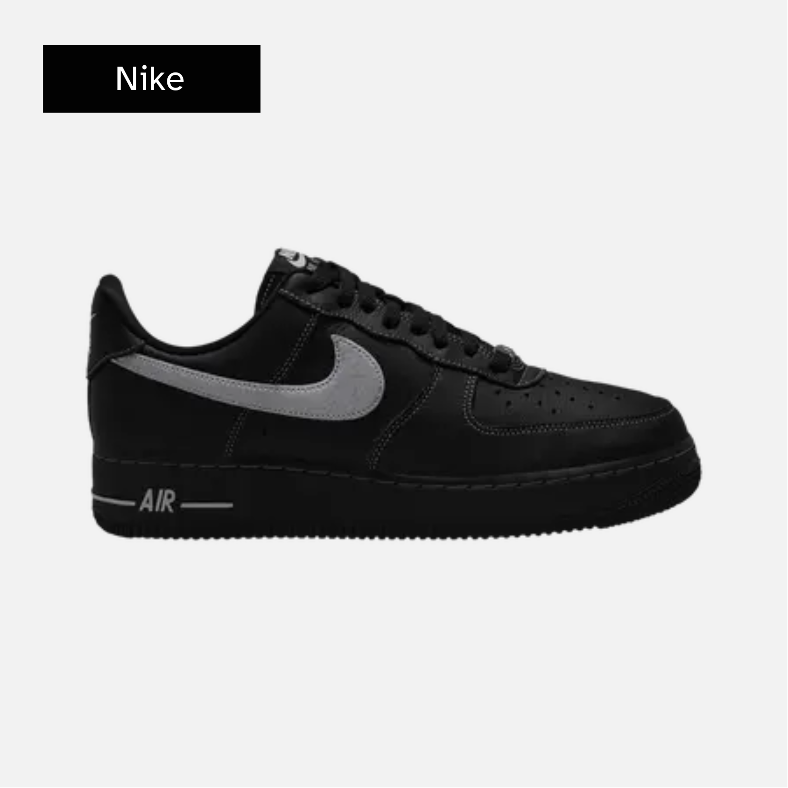 Nike Air Force 1 Low '07 'Black Wolf Grey'