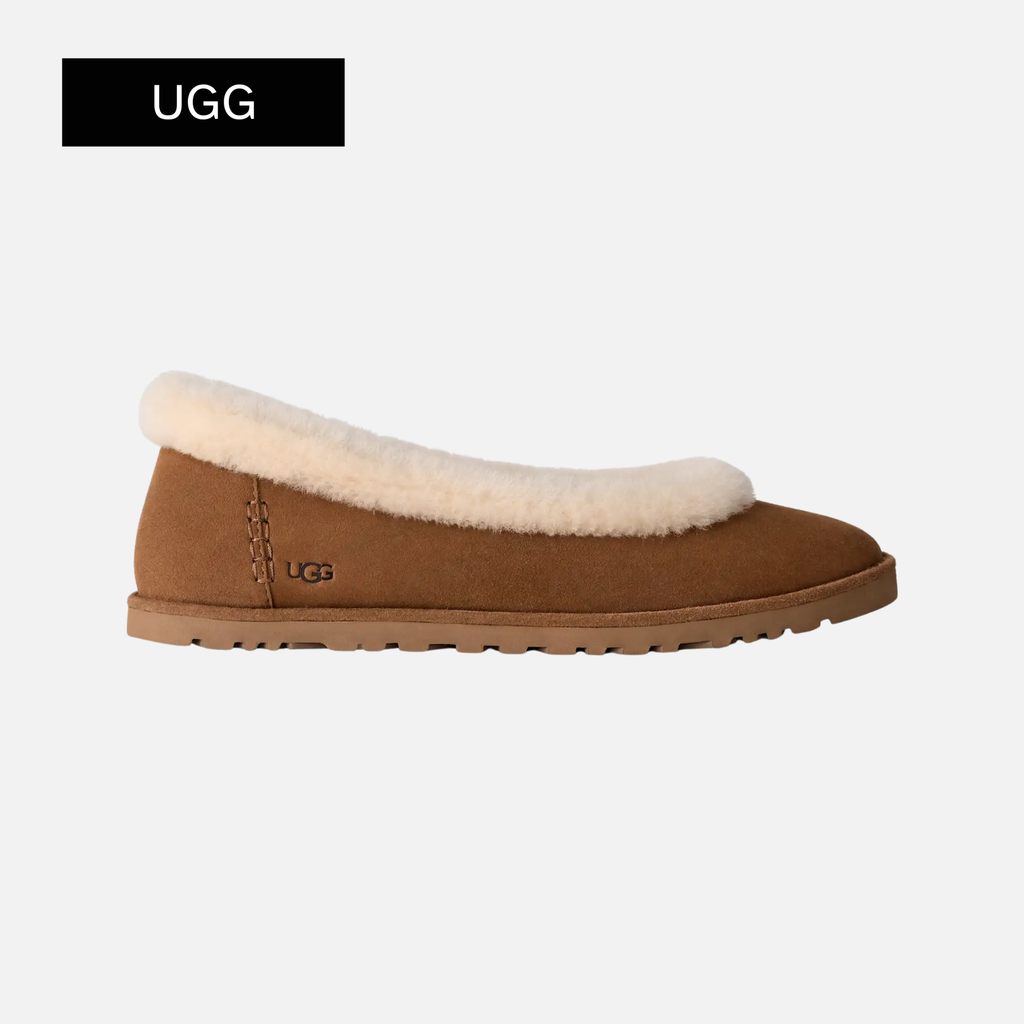 UGG Wmns Zora Ballet Flat 'Chestnut'