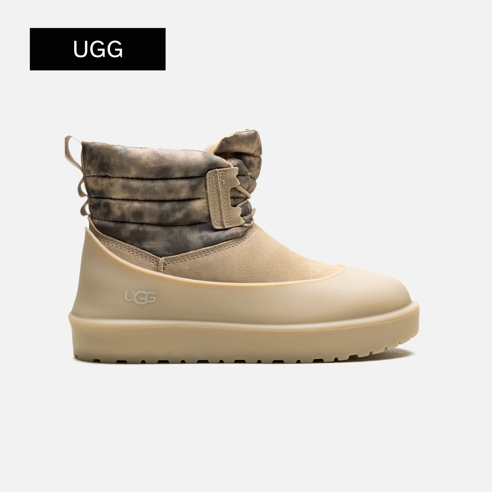UGG Classic Mini Lace WEA Smokescreen Boot Mustard Seed
