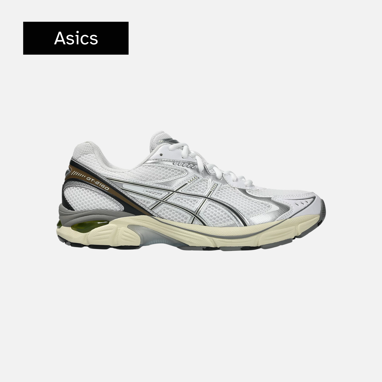 ASICS GT 2160 'White Brown Soft Yellow'