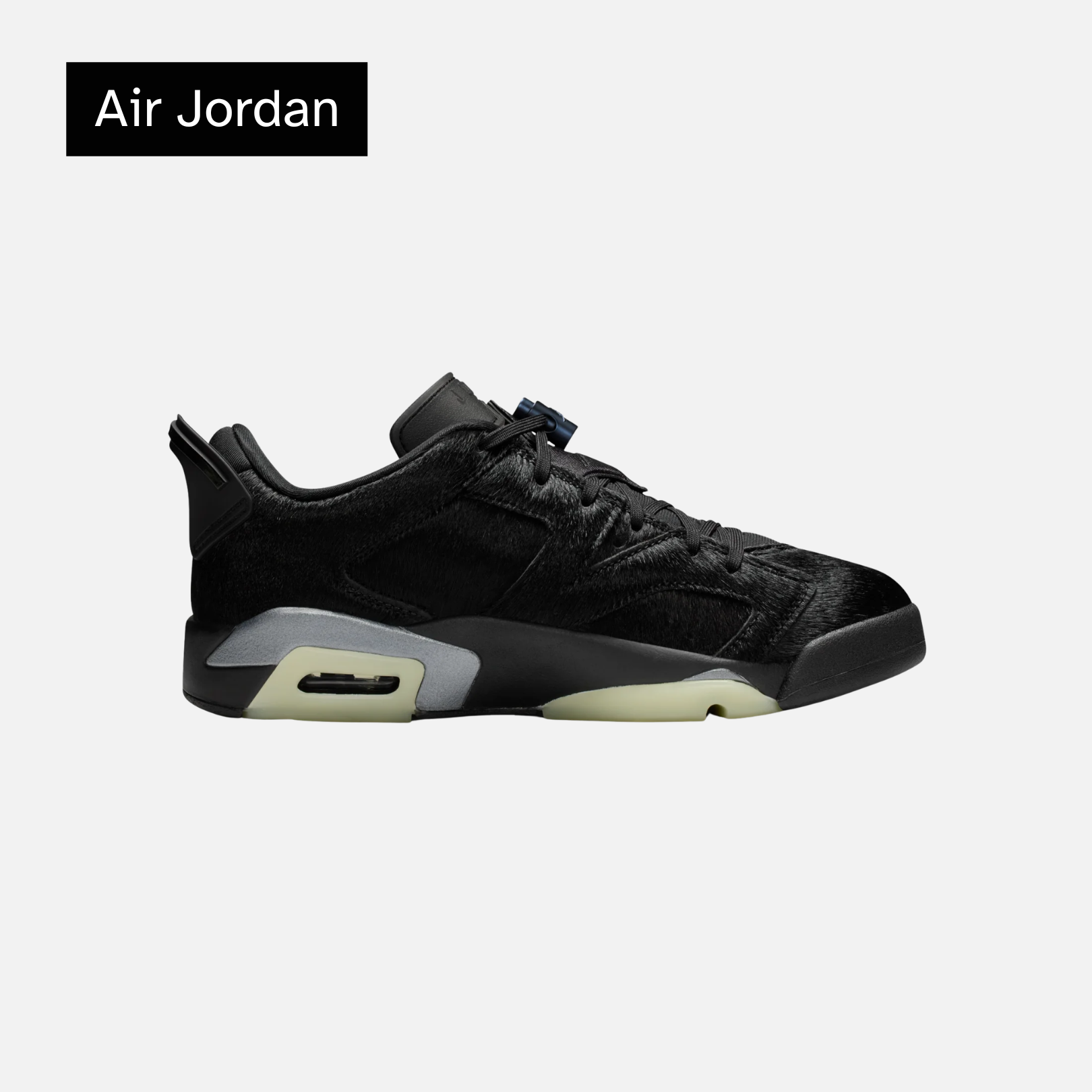 Air Jordan Wmns 6 Retro Low 'Blackout'