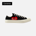 Comme des Garçons PLAY x Converse Chuck 70 Low 'Black' 2023