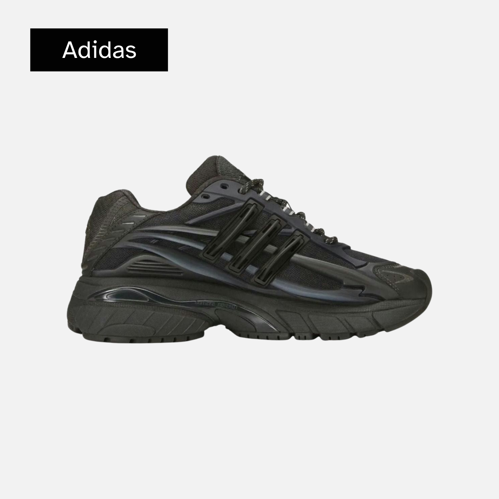 Pharrell x VIRGINIA x adidas Adistar Jellyfish 'Triple Black'