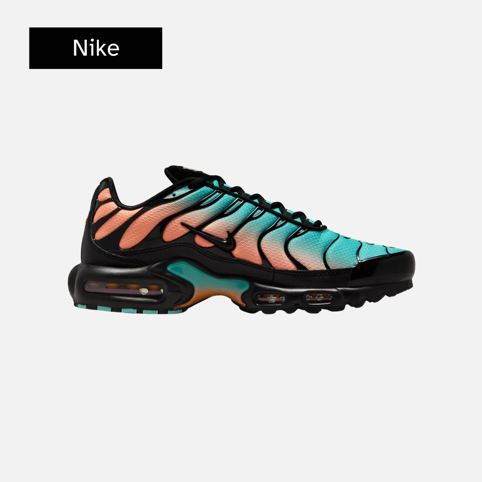 Nike Air Max Plus GS 'Aurora Green Orange Pulse'