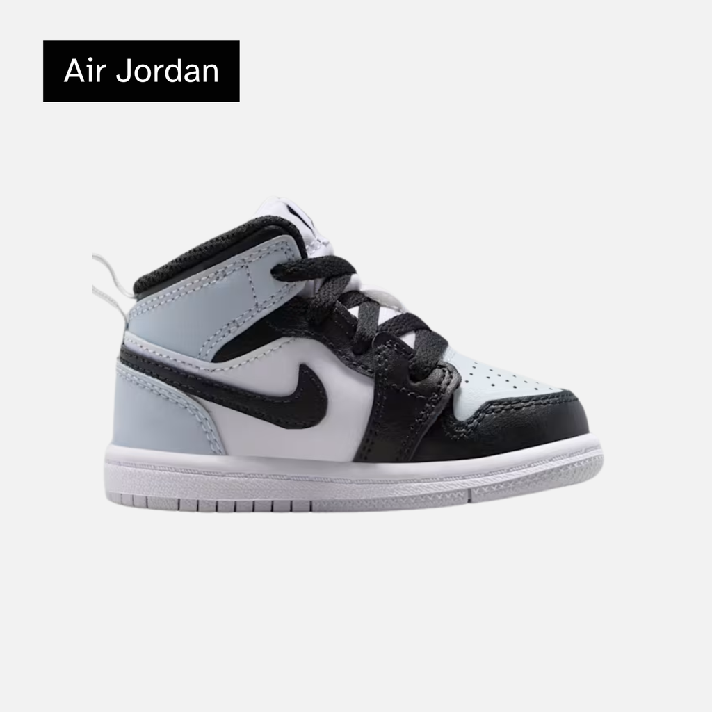 Air Jordan 1 Mid TD 'Black Aura Squadron Blue'