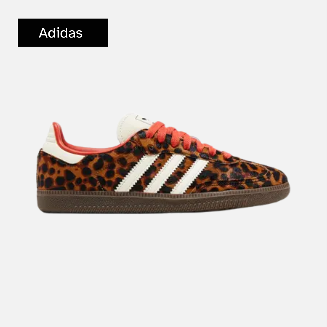 adidas Samba OG Wmns  'Cheetah Pack - Preloved Red'