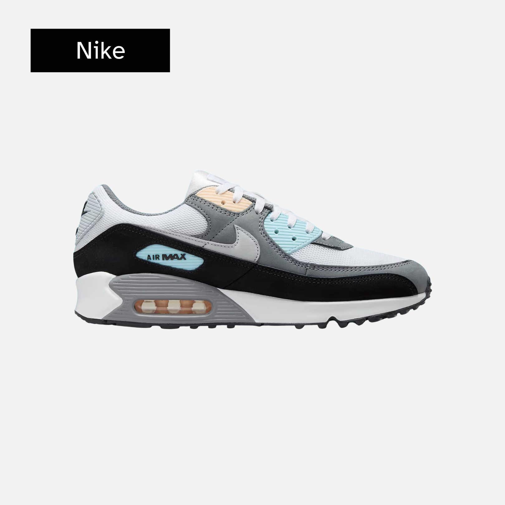 Nike Air Max 90 'Cool Grey Washed Coral'
