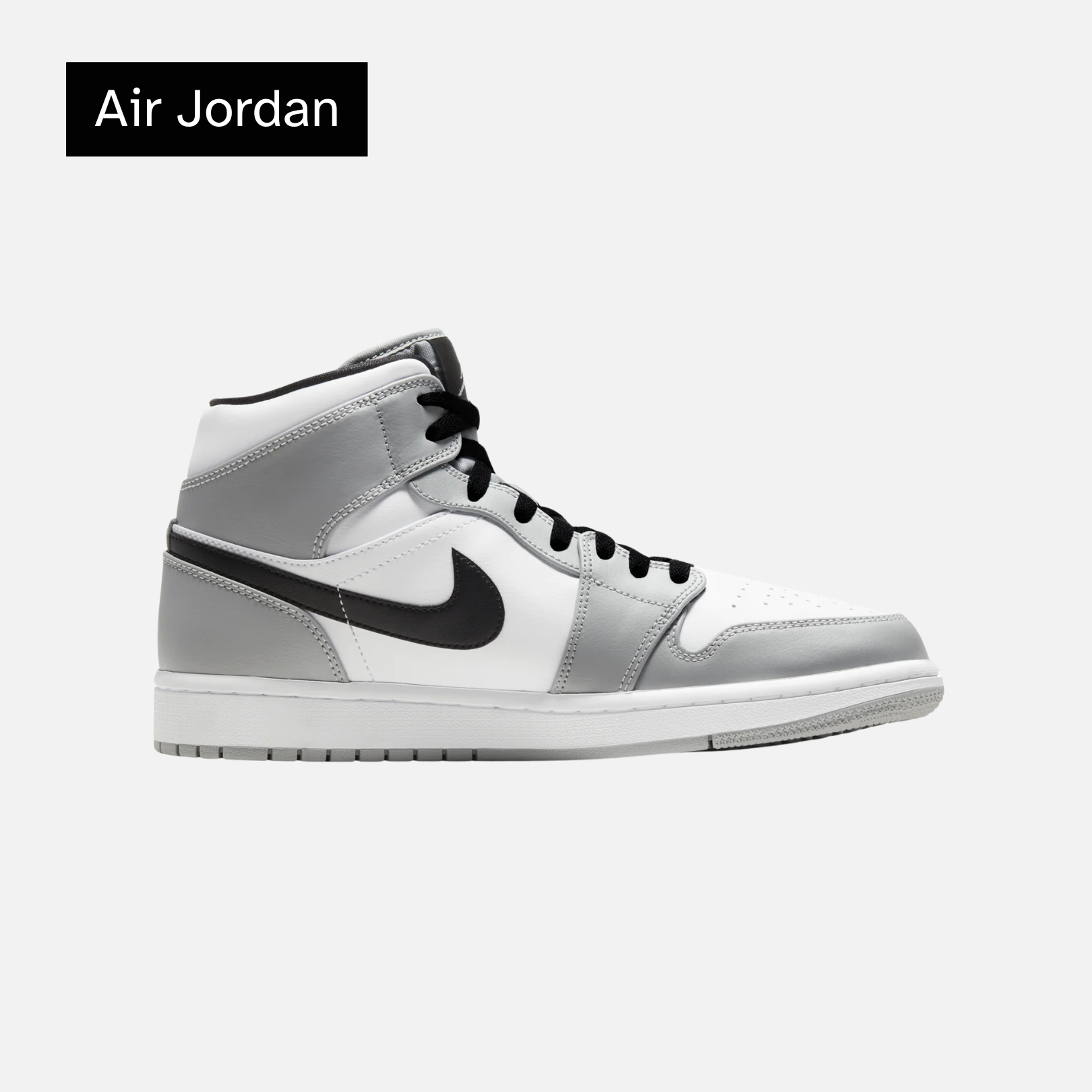 Air Jordan 1 Mid 'Smoke Grey'