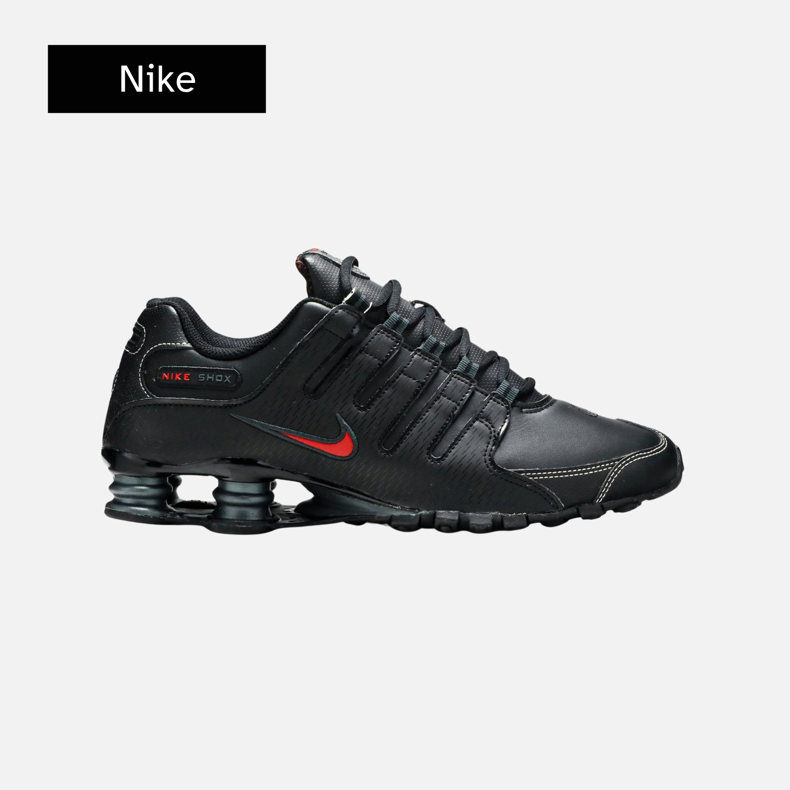 Nike Shox NZ 'Black Varsity Red'