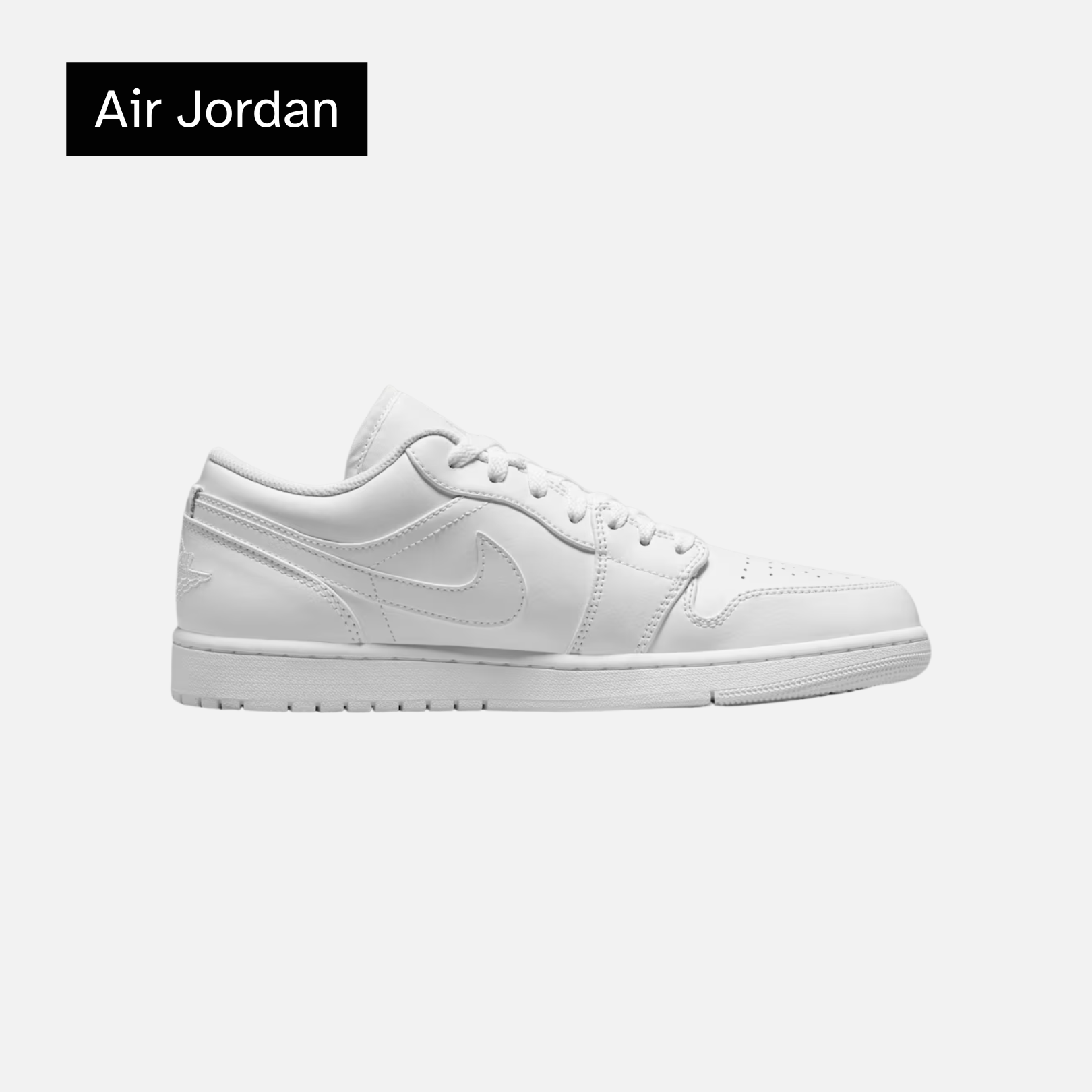 Air Jordan 1 Low 'Triple White' 2022