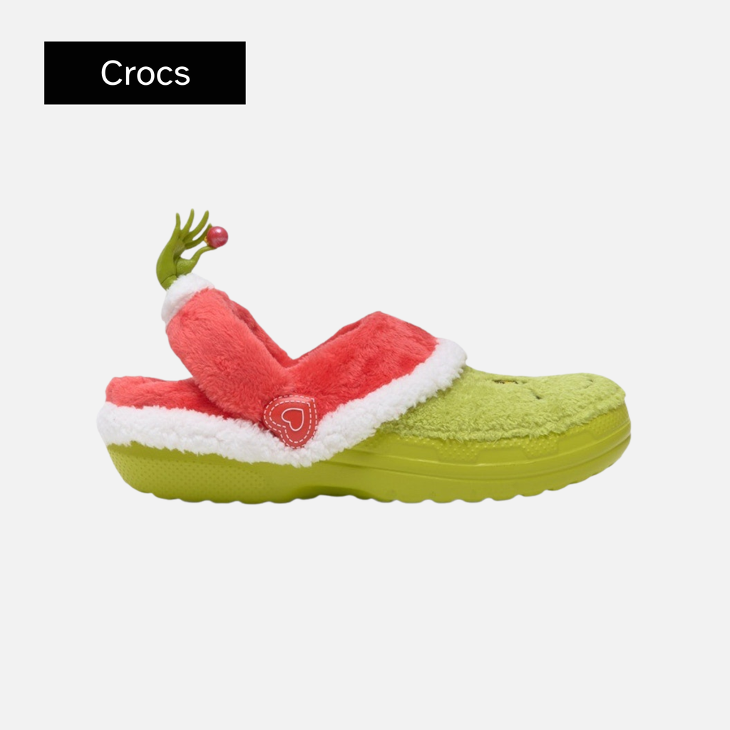 The Grinch x Crocs Classic Lined Clog 'Stealing Christmas'