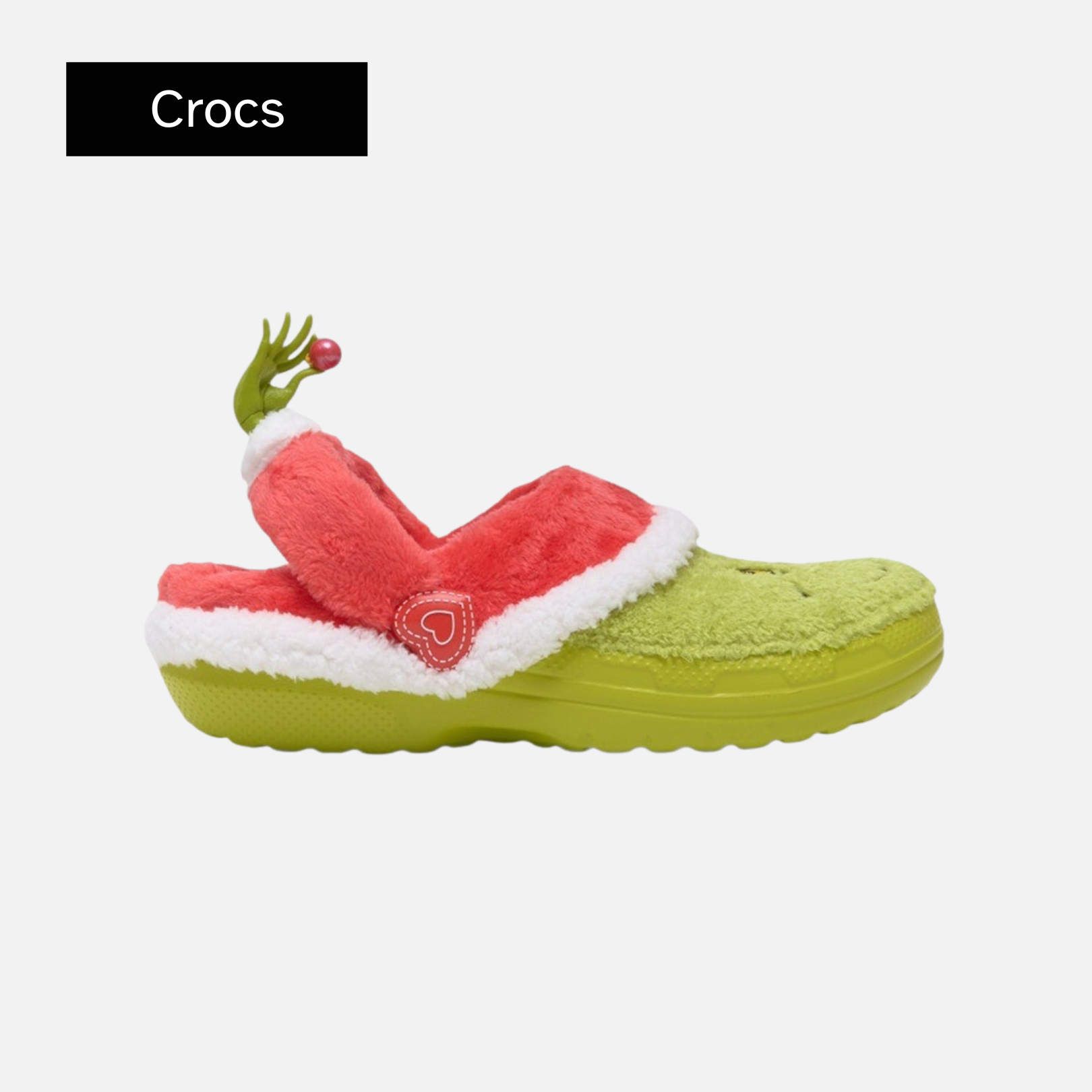 The Grinch x Crocs Classic Lined Clog 'Stealing Christmas'