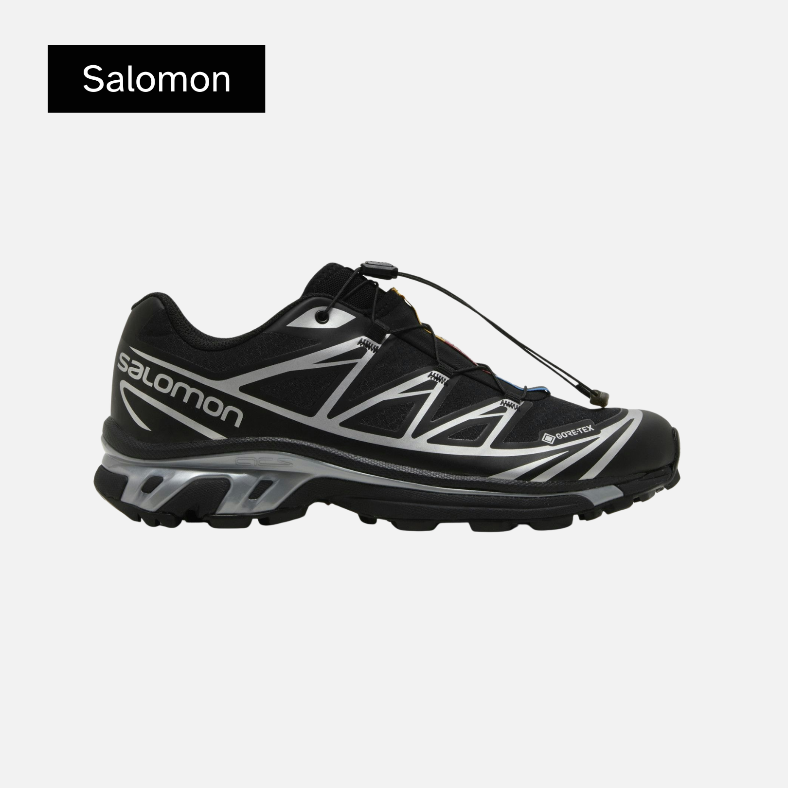 Salomon XT-6 GORE-TEX 'Black Silver'